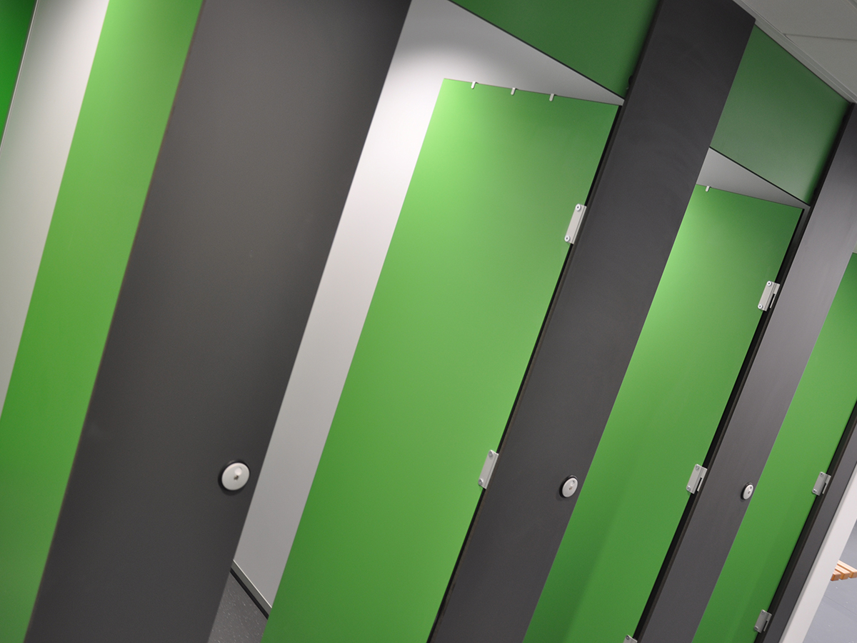 Cairngorm Full Height Toilet Cubicles from Cubicle Centre